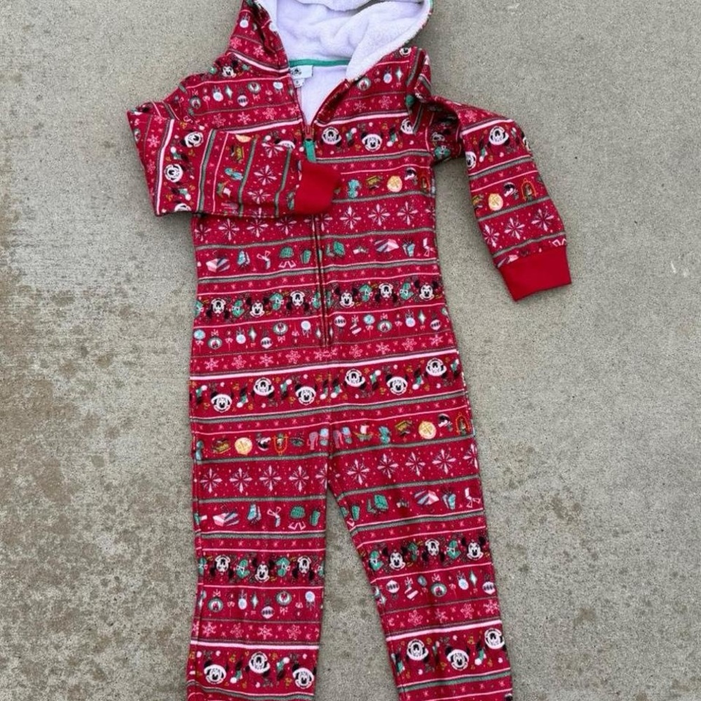Disney Red Holiday Bodysuit for Kids